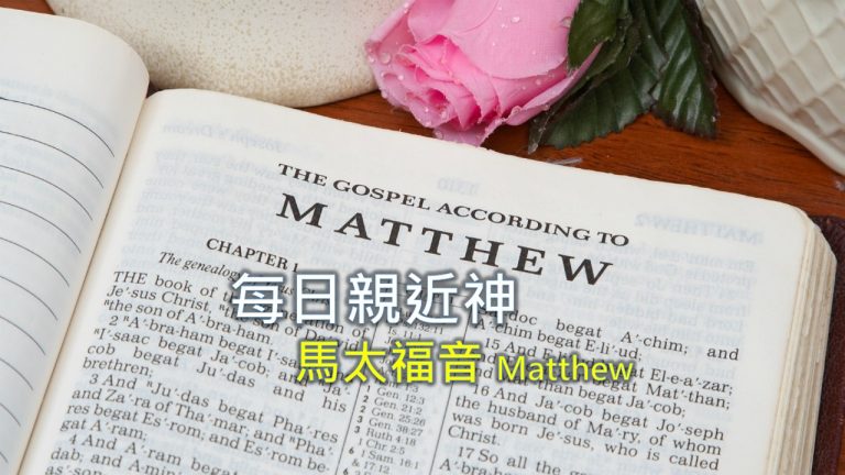 Read more about the article 每日親近神 2021/06/23 馬太福音 第84天
