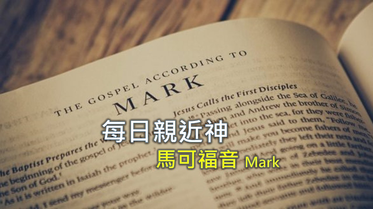 You are currently viewing 每日親近神 2021/07/12 馬可福音 第5天